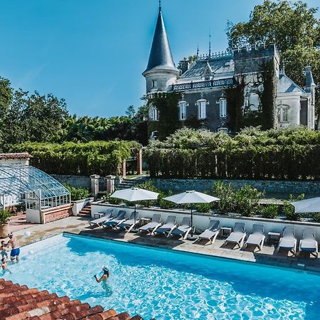 Chateau Belle Epoque - Chambres D'Hotes & Gites Linxe エクステリア 写真