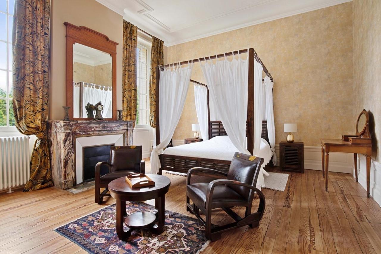 Chateau Belle Epoque - Chambres D'Hotes & Gites Linxe エクステリア 写真