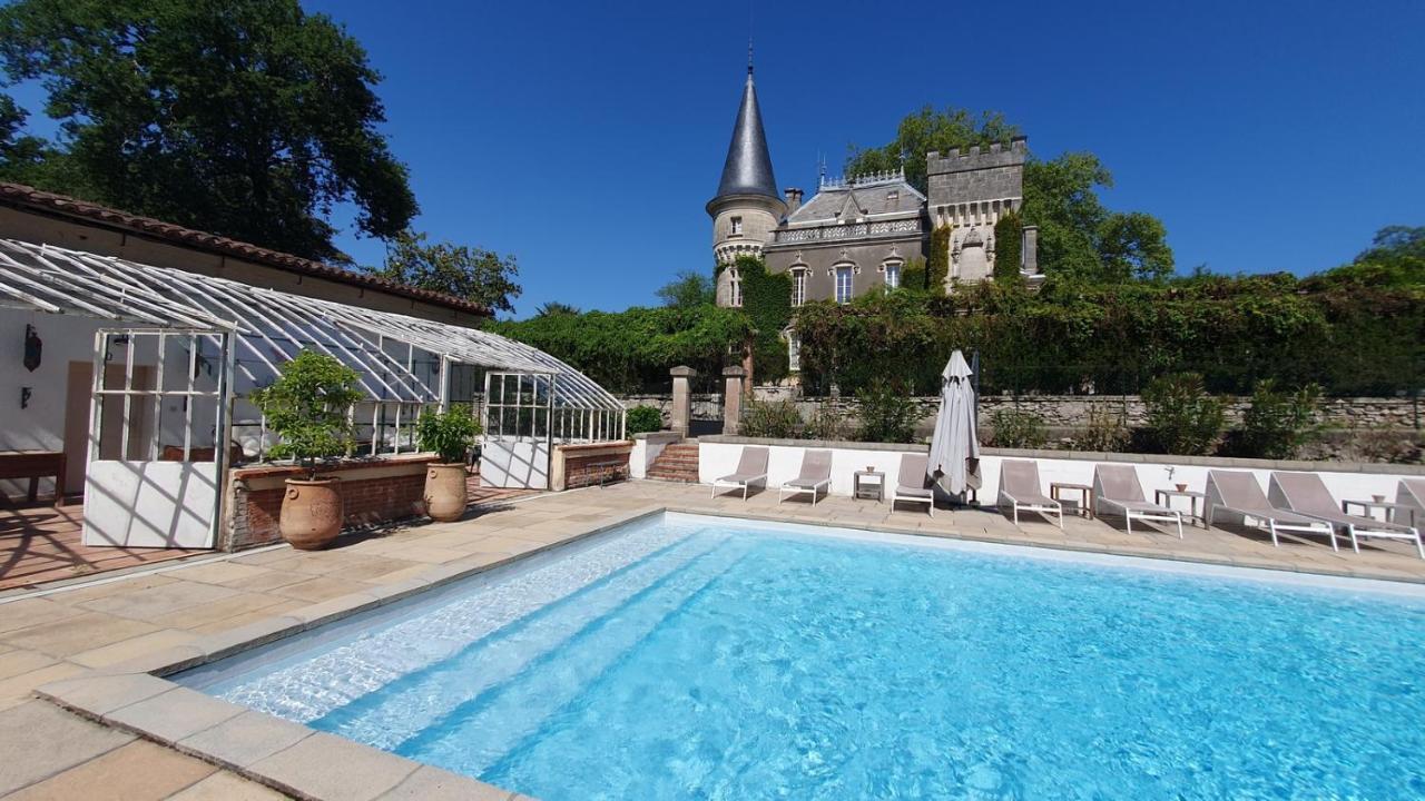 Chateau Belle Epoque - Chambres D'Hotes & Gites Linxe エクステリア 写真