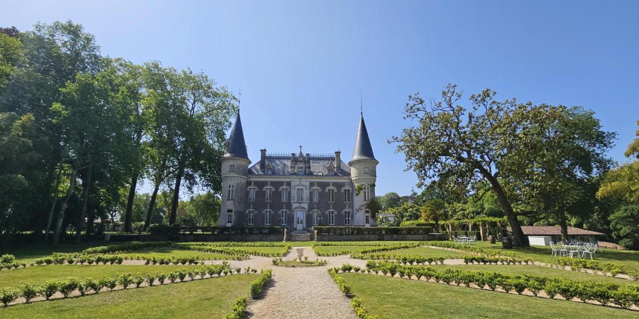 Chateau Belle Epoque - Chambres D'Hotes & Gites Linxe エクステリア 写真